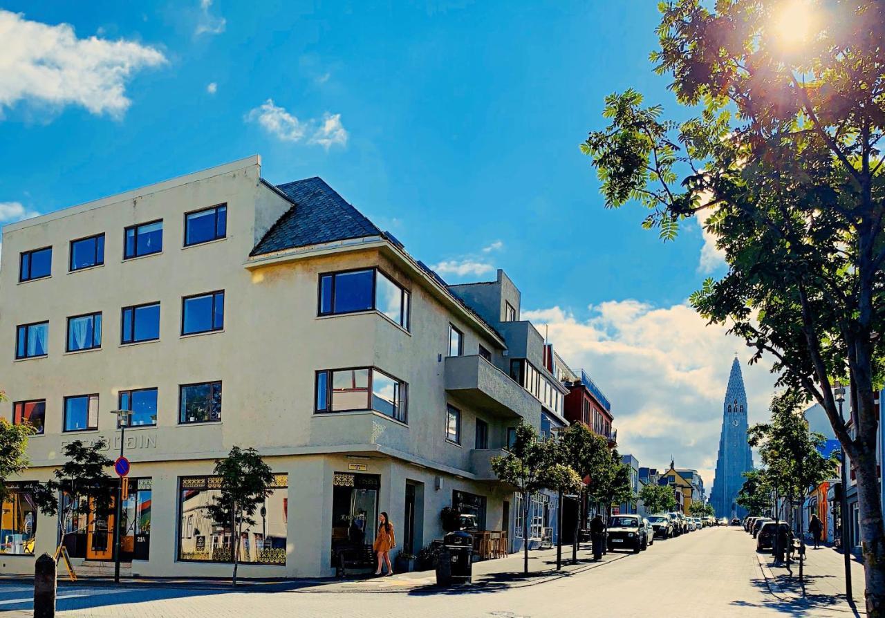 Skolavoerthustigur Apartments Reykjavík Buitenkant foto