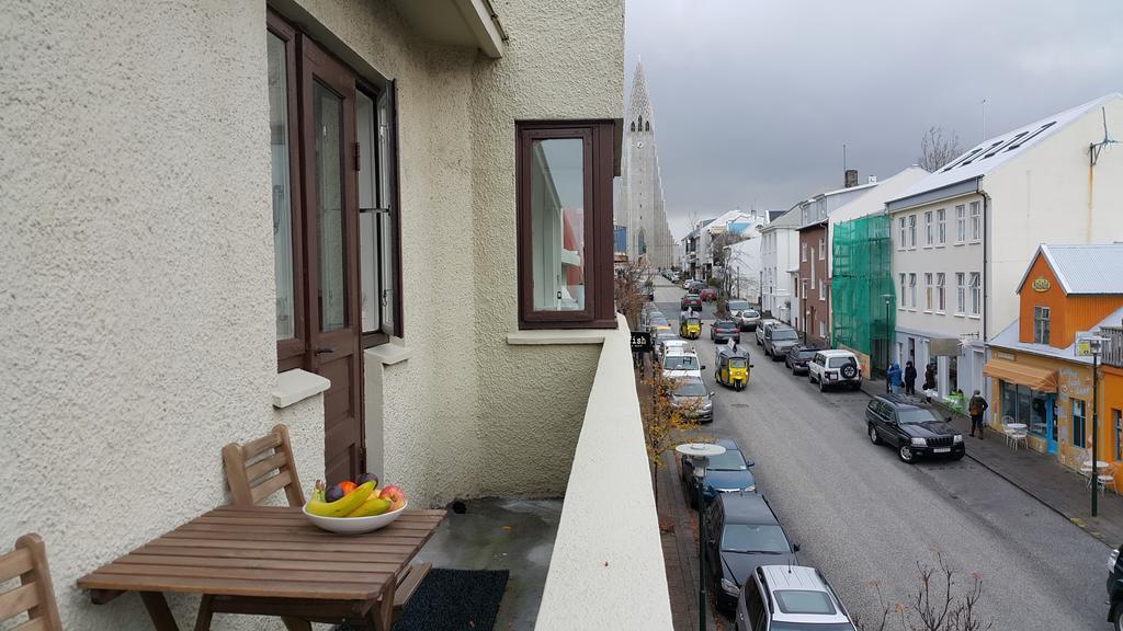 Skolavoerthustigur Apartments Reykjavík Kamer foto