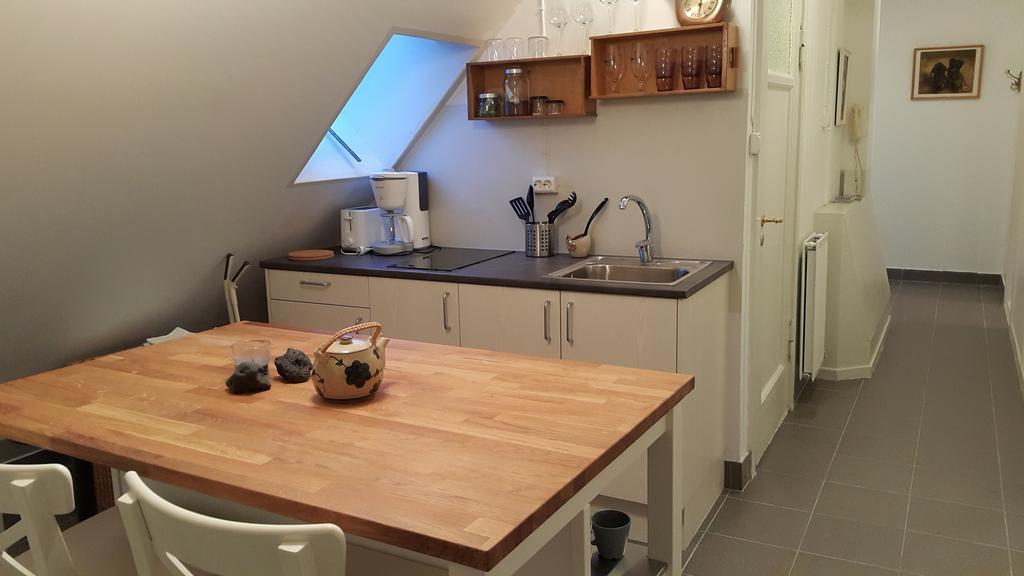 Skolavoerthustigur Apartments Reykjavík Kamer foto